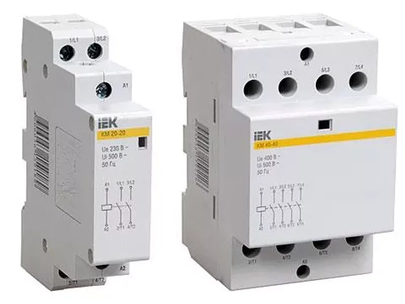 Контактор модульный КМ40-40 AC/DC ИЭК | арт. MKK20-40-40