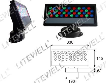 LED-G007 - прожектор светодиодный, RGB с управлением цветом свечения (мультицветный)