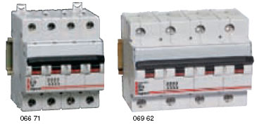 <strong>Legrand</strong> DX™- D 6000 и 25 кА автоматические выключатели MCBs до 125 A тип D