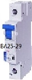 ВА 25-29 1p В 20A (10kA) Выключатель автоматический