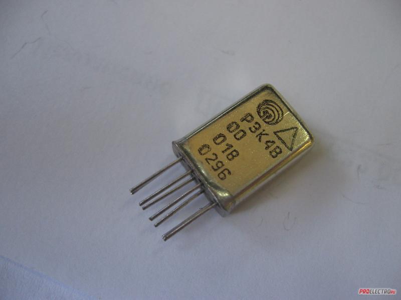 Реле электромагнитное слаботочное типа РЭК48 РФ4.500.479 ТУ