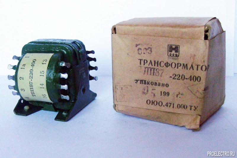 Трансформатор ТПП87-220-400