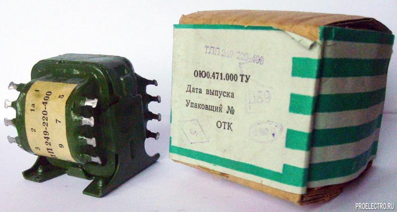 Трансформатор ТПП249-220-400