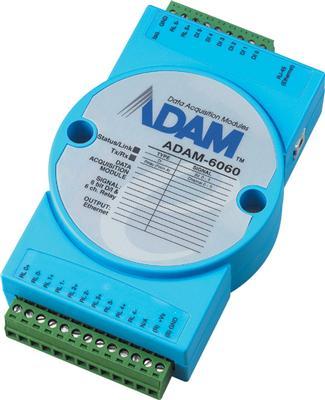 Модуль релейной коммутации и дискретного ввода ADAM-6060