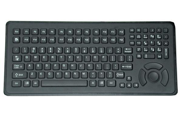 113-клавишная клавиатура DU-5K с интегрированным указательным устр. HulaPoint