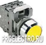 Кнопка MP2-20Y желтая (корпус) без подсветки с фикс | COS1SFA611101R2003 | ABB