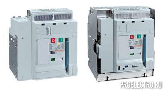 Выключатель-разъединитель DMX3-I 4000 4P, 4000 A, тип 2, выкатной | арт. 28798