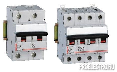 Автоматический выключатель DX-h 1 полюс характеристика B 20A 25kA | арт. 6701