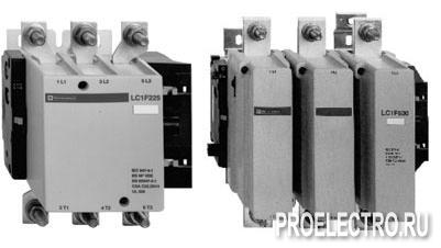 Контактор F 4P, 630A, 230V 50/60Гц | арт. LC1F6304P7 <strong>Schneider Electric</strong>