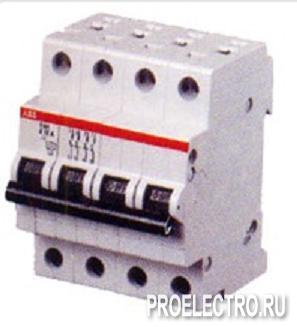 Автоматический выключатель 4-полюсный S204P D63 | STOS204PD63 | ABB