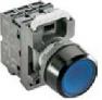 Кнопка MP1-21W белая с подсветкой без фиксации | COS1SFA611100R2105 | ABB