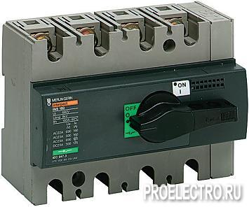 Выключатель-разъединитель INTERPACT INS125 4П | арт. 28911 Schneider Electric