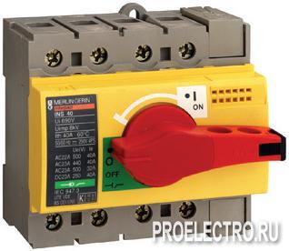 Выключатель-разъединитель INTERPACT INS40 3П | арт. 28900 Schneider Electric