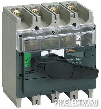 Выключатель-разъединитель INTERPACT INV400 4П | арт. 31171 Schneider Electric