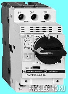 Автоматический выключатель GV2 с комбинированным расцепителем 9-14А |арт.GV2P16