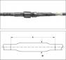 Соединительные муфты на напряжение до 1 кВ. Для кабелей с бумажной изоляцией