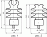 Изоляторы фарфоровые линейные опорные ОЛФ