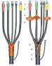 Концевые муфты 1ПКВТп и 1ПКНТп для 3-х, 4-х и 5-ти жил. кабелей с пластиковой изол.