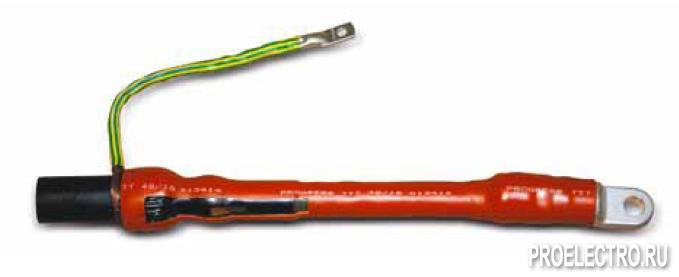 Муфты концевые для одножильного кабеля с изоляцией из сшитого полиэтилена на напр. 10 кВ