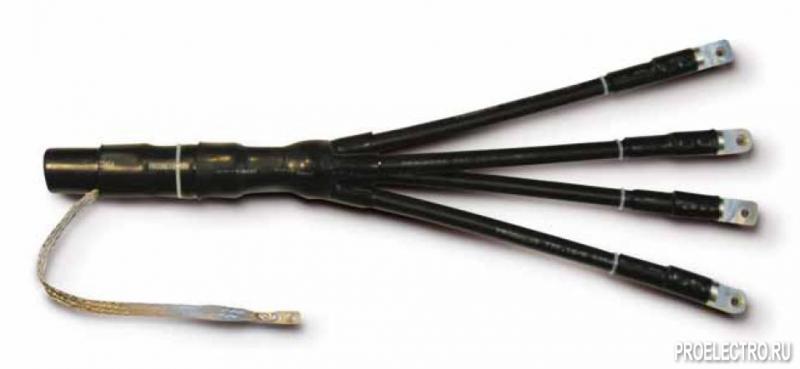 Муфты концевые для кабеля с бумажной изоляцией на напряжение 1 кВ типа МКС