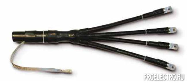Муфты концевые для кабеля с пластмассовой изоляцией на напряжение 1 кВ