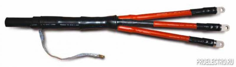 Муфты концевые не распространяющие горение для кабеля с бумажной изоляцией на напр. 10 кВ
