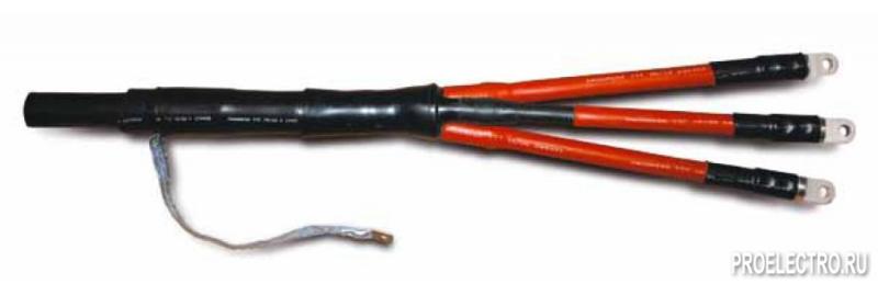 Муфты концевые для кабеля с бумажной изоляцией на напряжение 10 кВ