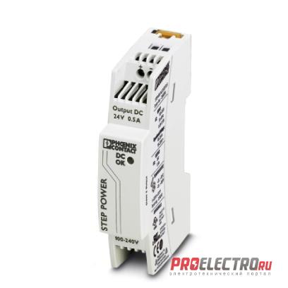 STEP-PS/ 1AC/24DC/0.5 Импульсный блок питания - 2868596, Phoenix Contact