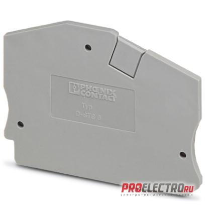 Концевая крышка - D-STS 6 - 3038189, Phoenix Contact