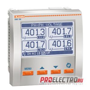 DMG700L01 Цифровой мультиметр, анализатор сети с LCD дисплеем, Lovato Electric