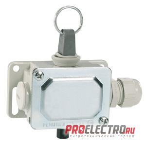 PLNU1ATW Концевой выключатель, кольцевой рычаг, 1NO+1NC, Lovato Electric