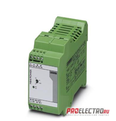 MINI-PS-100-240AC/10-15DC/2 Импульсный блок питания - 2938756, Phoenix Contact