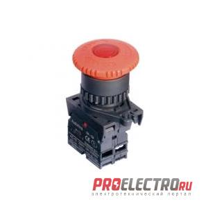 S2ER-E4RBD Грибовидная кнопка с подсветкой Ø40мм, LED 12-30VDC/AC, H5550006935