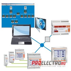 DMKSW10 ПО для дистанц. контроля мультиметров DMK и DMG, Lovato Electric