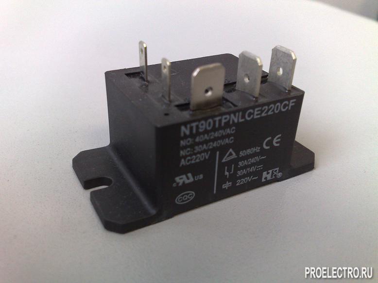 Реле NT90TP (40A, 1P, 220VAC)
