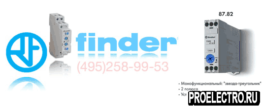 Реле Finder 87.82.0.240.0000 Модульный таймер