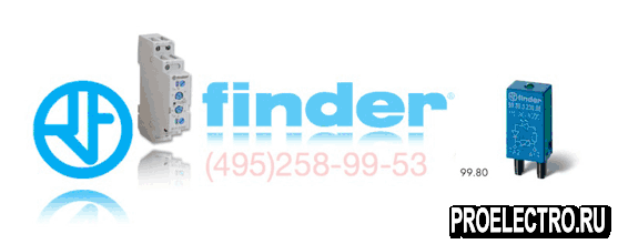 Реле Finder 99.80.9.024.90 Модуль индикации и защиты обмотки