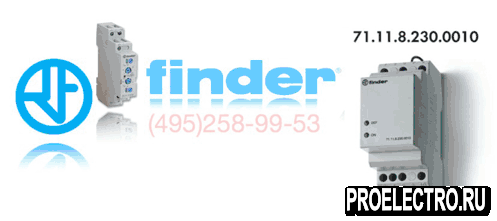 Реле Finder 71.11.8.230.0010 Контрольное реле