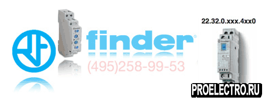 Реле Finder 22.32.0.024.4440 Модульное одностабильное реле