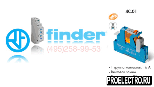 Реле Finder 4C.01.8.120.0060 SPA Интерфейсный модуль реле