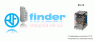 Реле Finder 55.13.9.125.0000 Миниатюрное универсальное реле
