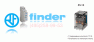 Реле Finder 55.13.8.060.5000 Миниатюрное универсальное реле