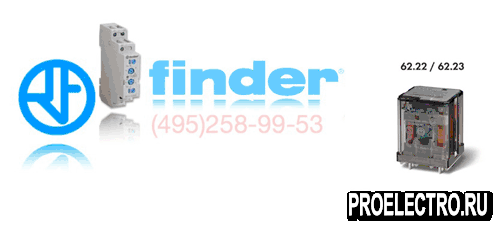 Реле <strong>FINDER</strong> 62.23.9.024.0000 PAS Силовое реле