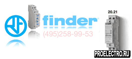 Реле Finder 20.21.9.048.4000 Модульное импульсное реле