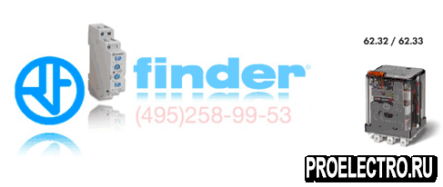 Реле <strong>FINDER</strong> 62.32.8.120.0000 Силовое реле