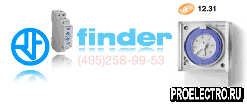 Реле <strong>FINDER</strong> 12.31.8.230.0000 Реле времени