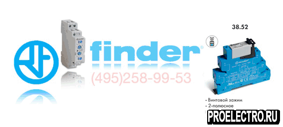 Реле Finder 38.52.0.125.0060 Интерфейсный модуль реле