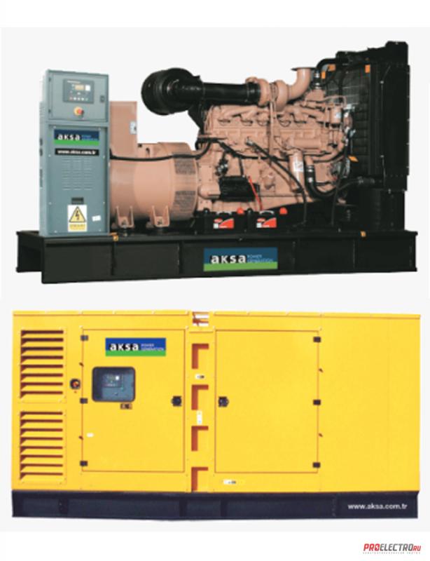 дизельный генератор <strong>Aksa</strong> APD 350 C<br />
<br />
мощностью 280 кВт 50 Гц