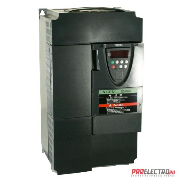 Преобразователь частоты Toshiba VFPS1-4450PL (DCL, EMC, GTR7) 45кВт 94А 3x380В