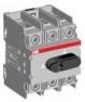 Рубильник ABB OT100F3 до 100А 3х-полюсный на DIN-рейку